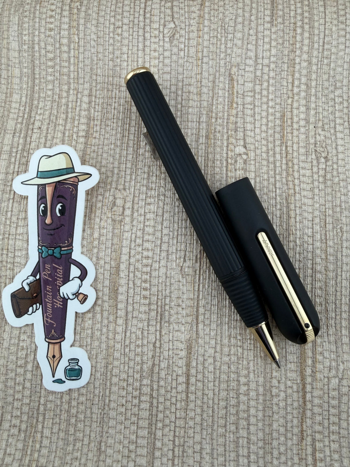Lamy Imporium Black Matte And Gold - Rollerball Pen