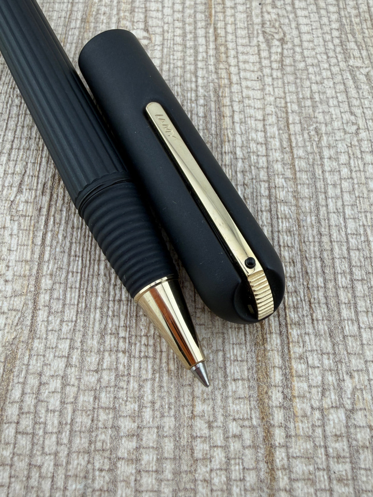 Lamy Imporium Black Matte And Gold - Rollerball Pen