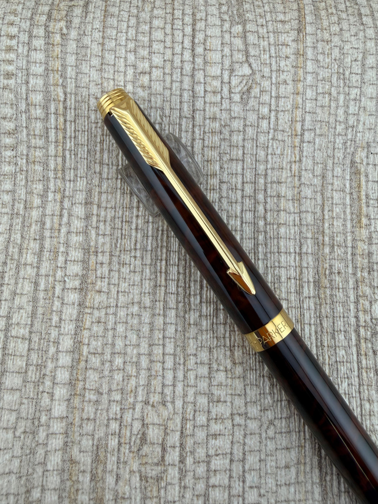 Parker 75 Thuya Brown Lacquer - Ballpoint Pen