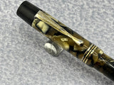 Columbus 1515 Green Marble Piston filler - Made in Germany - Fountain Pen