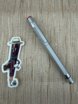 Rotring 600 Silver With Red Lettering - Rollerball Pen