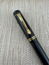 Kaweco Dia Black Gold Trim -  Ballpoint pen