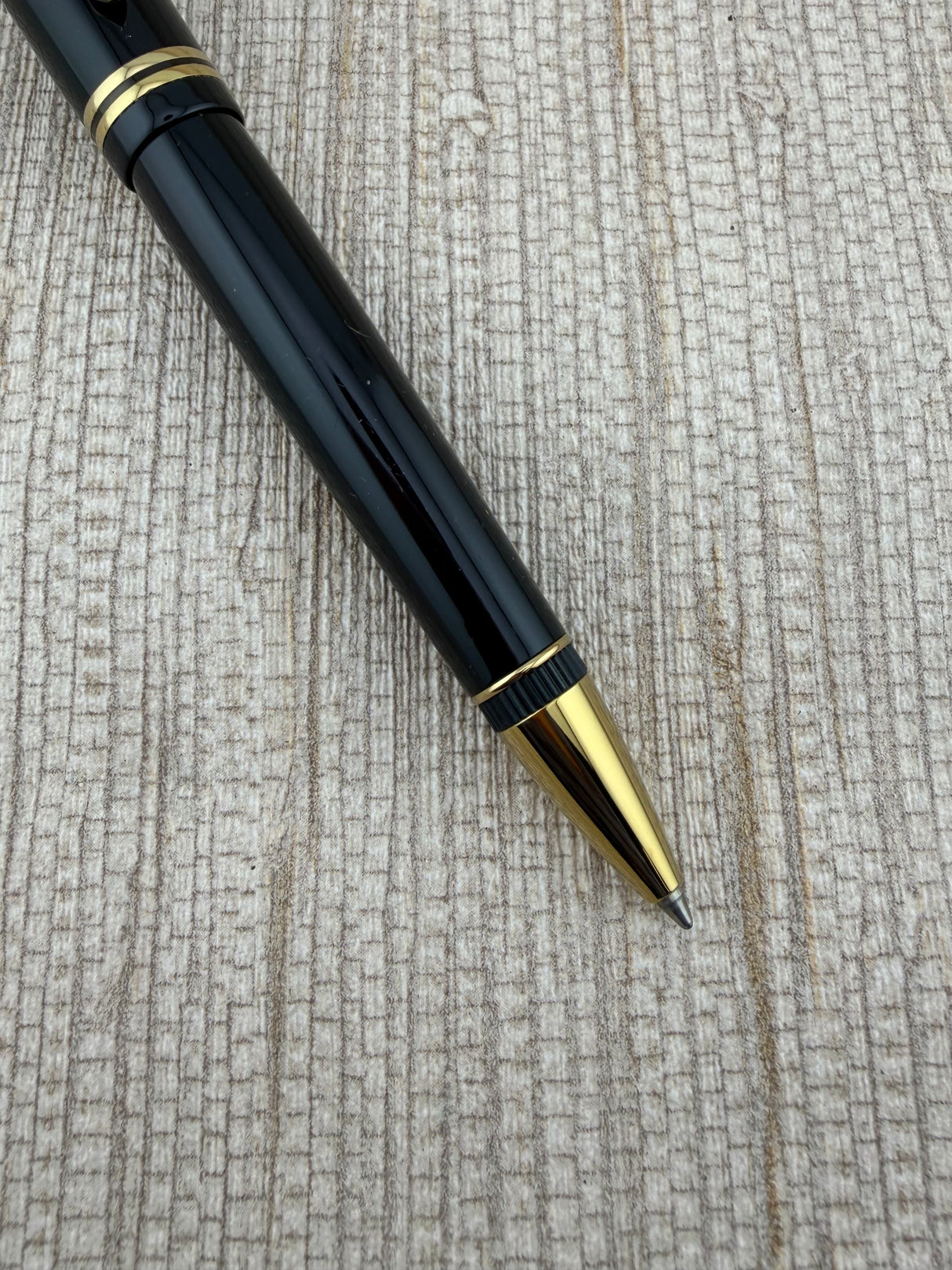 Kaweco Dia Black Gold Trim -  Ballpoint pen