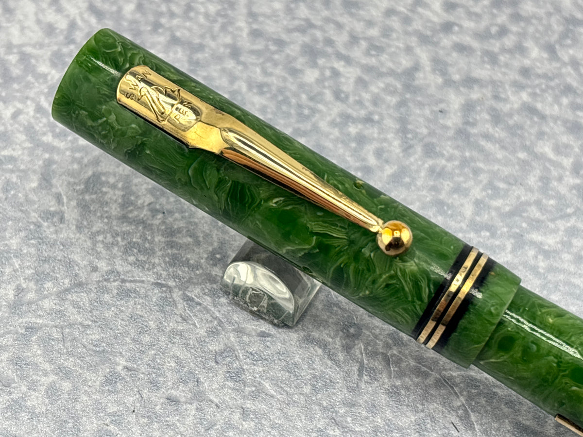 Mabie Todd Swan Pen Eternal Green Jade - Fountain Pen
