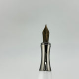 Levenger White with Black trim - interesting design -  Fountain Pen