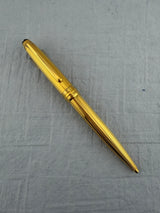 Montblanc 164 Classic  Vermeil .925  Pinstripe Pattern  - Ballpoint Pen