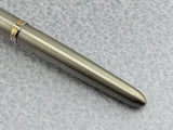 Parker # 51 Aerometric Flighter Stainless Steel circa 1950   - Fountain Pen