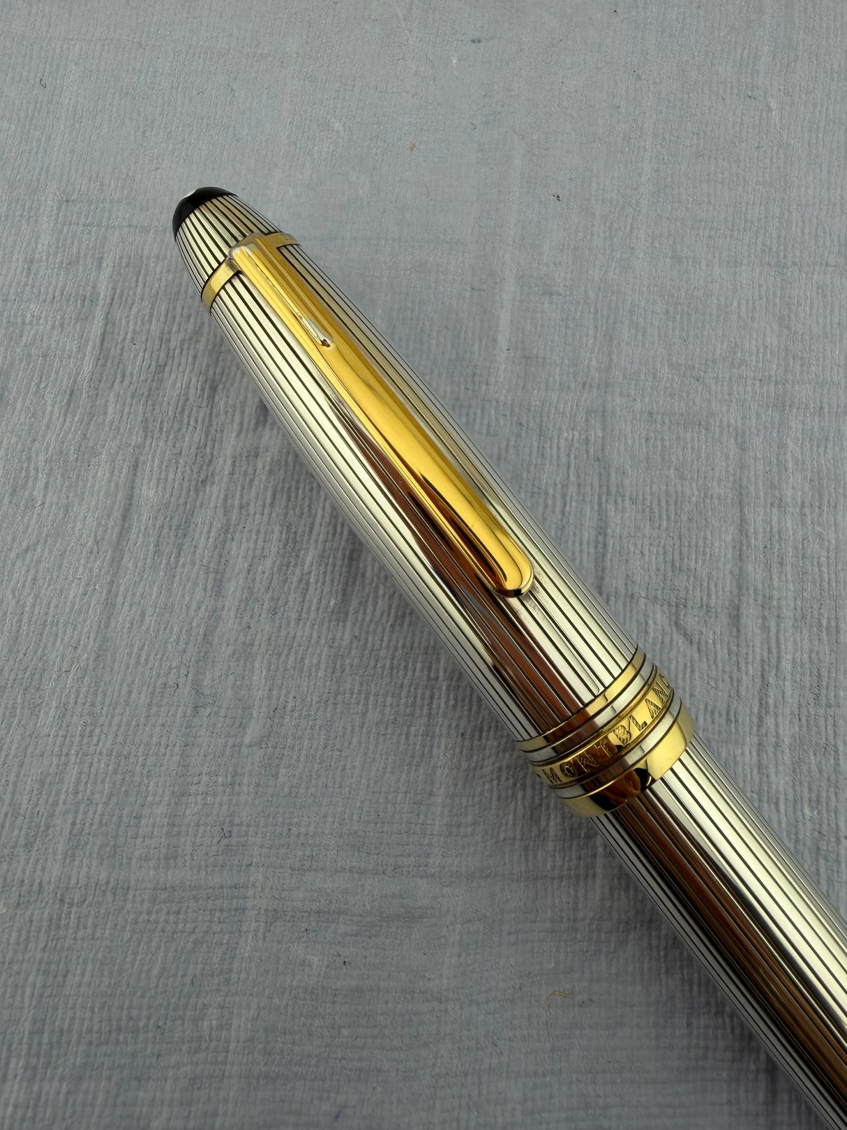 Montblanc Meisterstuck 146 Solitaire Le Grand Sterling Silver 925 - Fountain Pen