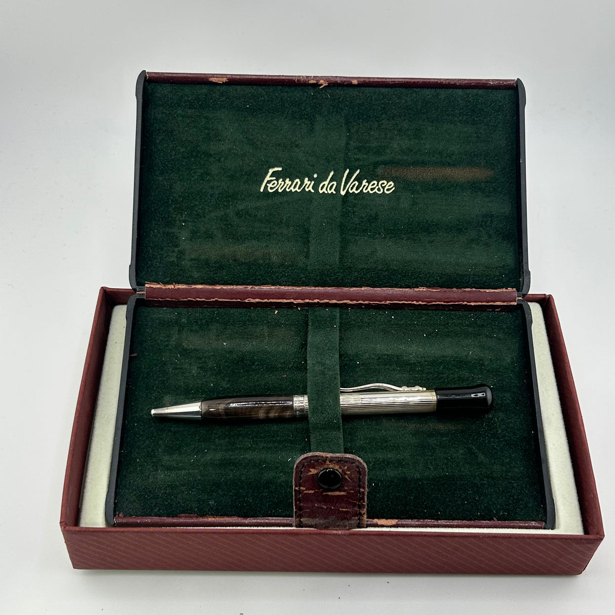 Ferrari Da Varese Ball Pen Sterling Silver rare !  Ball Pen