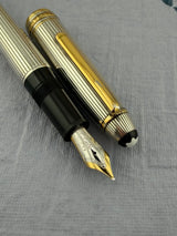 Montblanc Meisterstuck 146 Solitaire Le Grand Sterling Silver 925 - Fountain Pen