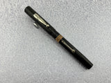 Waterman # 55 BCHR Black Chased Hard Rubber Fountain Pen with Original $5.75 Price Sticker