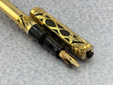 Weidlich Cincinatti Ohio Taper Barrel - Overlays cap and Barrel   - Fountain Pen
