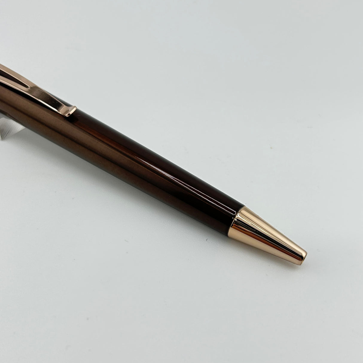 Retro 51 Tornado Brown Gold trim  -  Rollerball