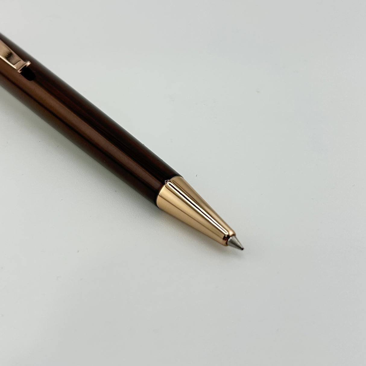 Retro 51 Tornado Brown Gold trim  -  Rollerball