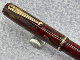 Waterman # 92 Red wine & Gold Marble  - Fountain Pen