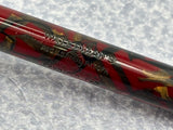 Waterman # 92 Red wine & Gold Marble  - Fountain Pen