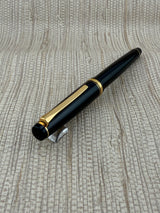 Namiki Falcon Black With Gold Trim 14K Gold Nib - Fountain Pen