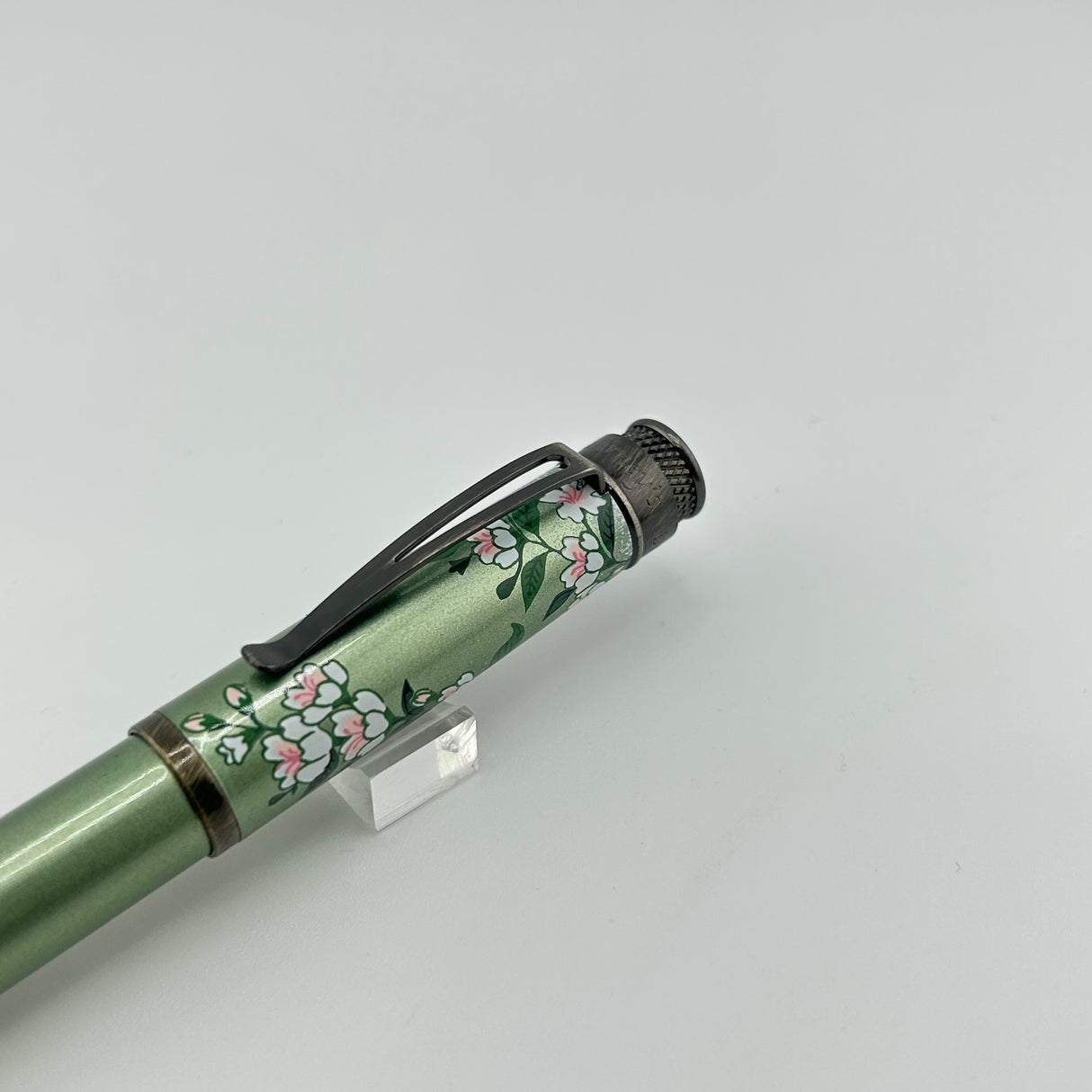 Retro 51 Tornado Green cherry blossom - Fountain Pen