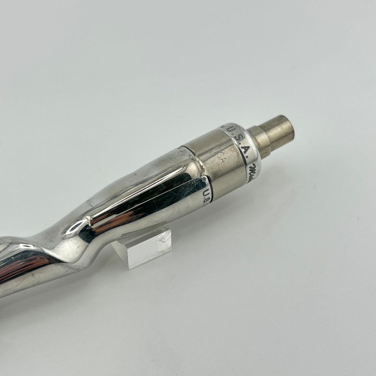 Mickael Fat Boy USA " Arcangelo spirals  " twisted Aluminium-  Ball Pen