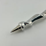 Mickael Fat Boy USA " Arcangelo spirals  " twisted Aluminium-  Ball Pen