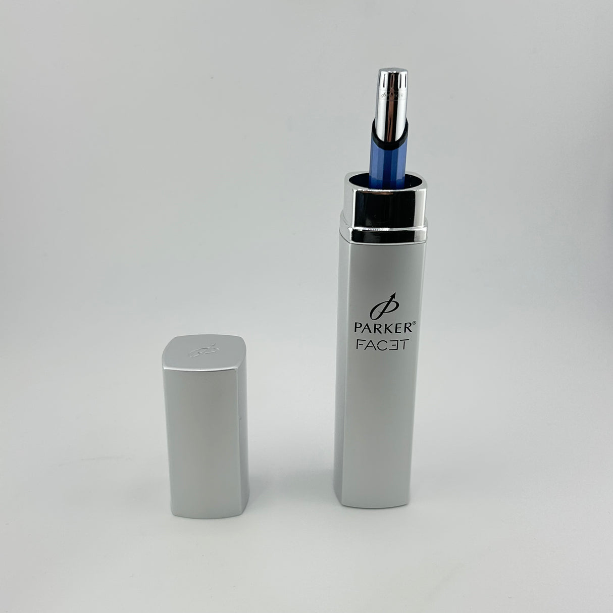 Parker Facet Blue Miami with pen holder  -Roller Ball