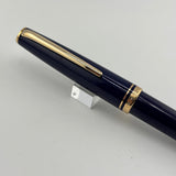 Montblanc Generation Blue Fountain Pen  - Fine 14 Kt Gold Nib