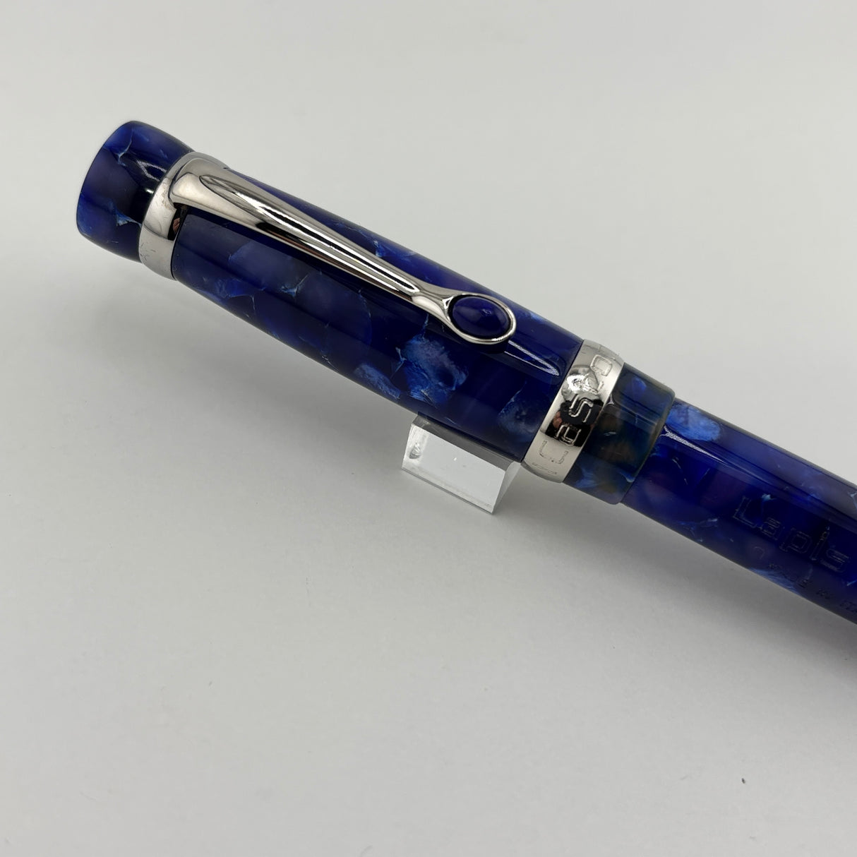 Stipula I Castoni Lapis Fountain Pen  - Fine 18 Kt Gold Nib - A First Generation Castoni!