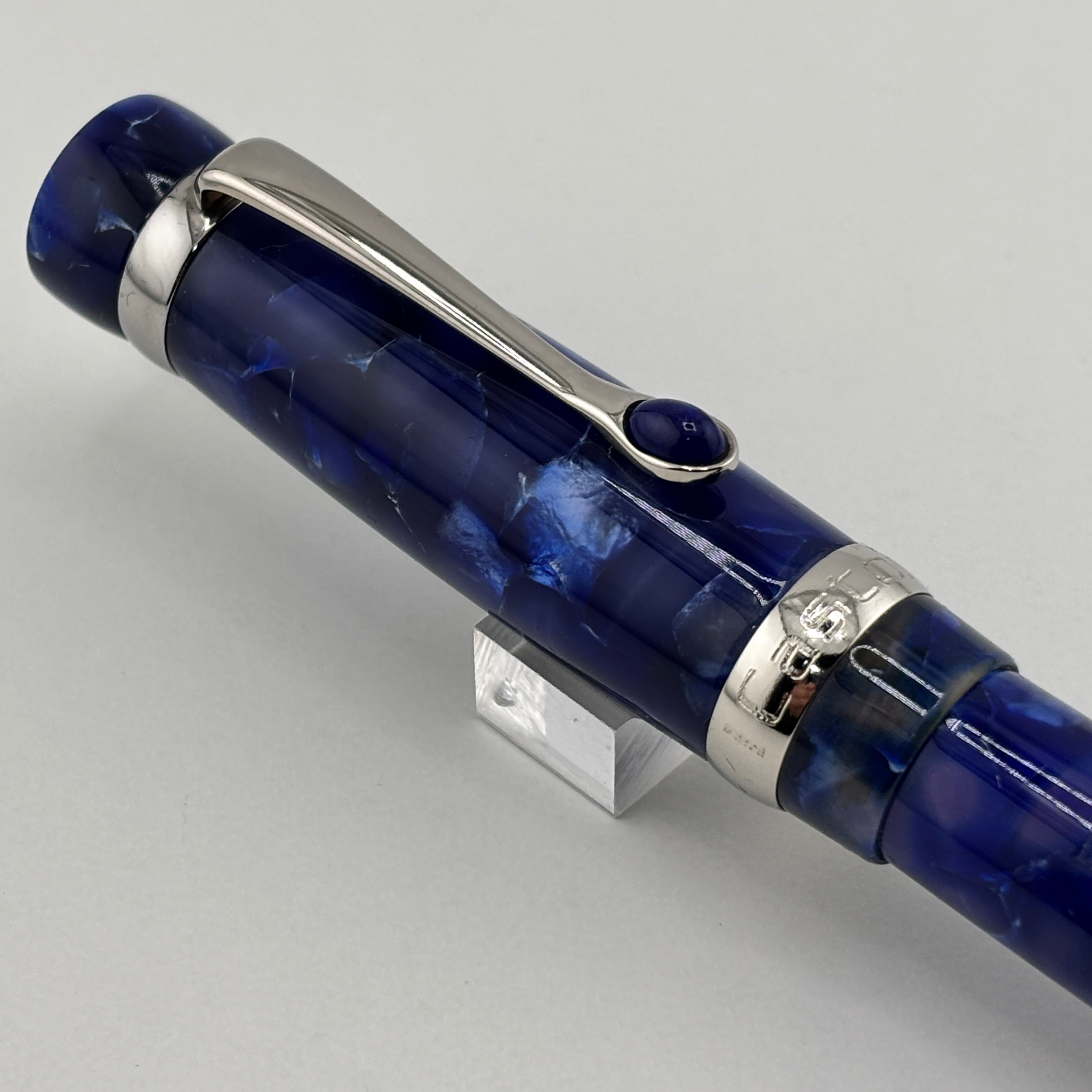 Stipula I Castoni Lapis Fountain Pen - Fine 18 Kt Gold Nib - A