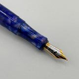 Stipula I Castoni Lapis Fountain Pen  - Fine 18 Kt Gold Nib - A First Generation Castoni!