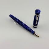 Stipula I Castoni Lapis Fountain Pen  - Fine 18 Kt Gold Nib - A First Generation Castoni!