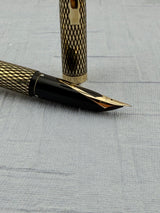 Sheaffer Imperial Sovereign diamond pattern Gold filled 14k circa 1970 - Fountain Pen