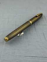 Sheaffer Imperial Sovereign diamond pattern Gold filled 14k circa 1970 - Fountain Pen