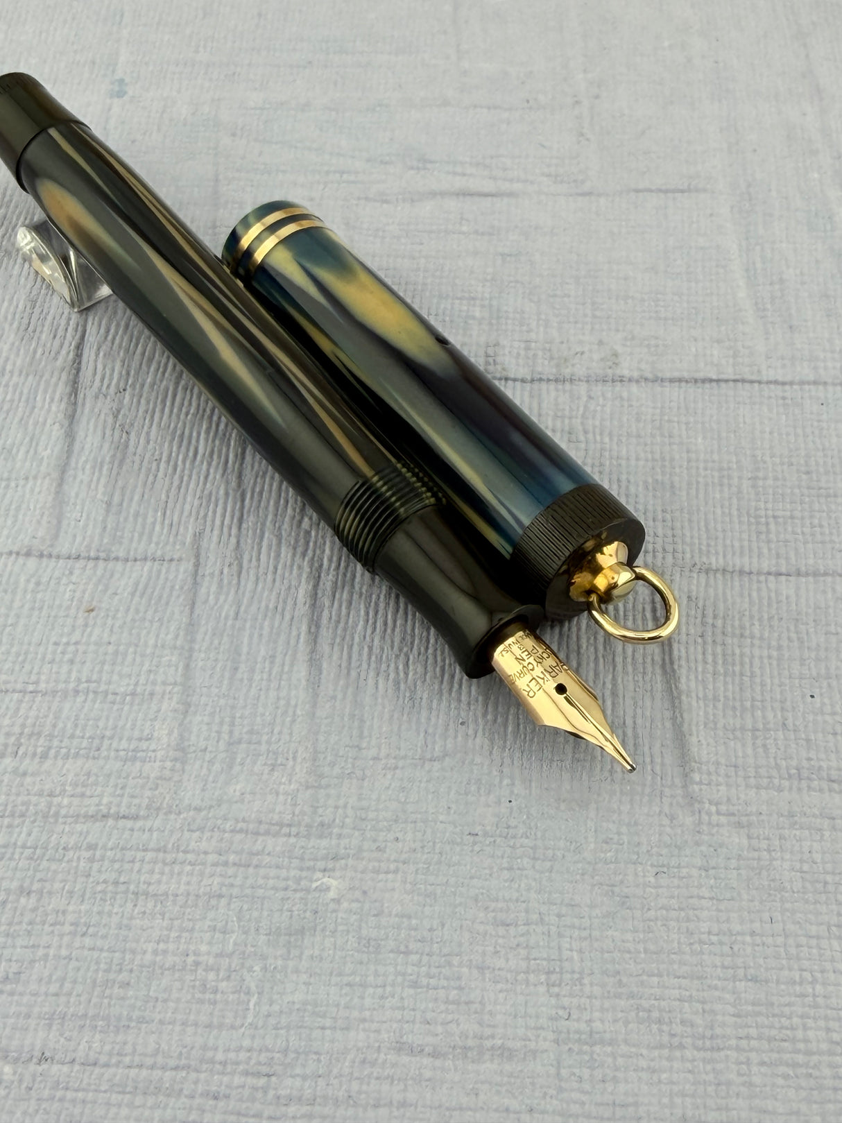 Parker Duofold True Blue Ring top   - Fountain Pen
