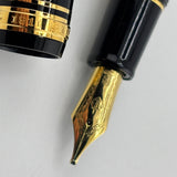 Sailor Black Professional Gear Fountain Pen - Gold 21 K Music Nib