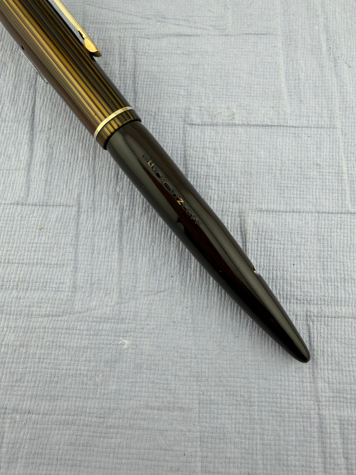 Eversharp Skyline Brown striped Cap  - Fountain Pen