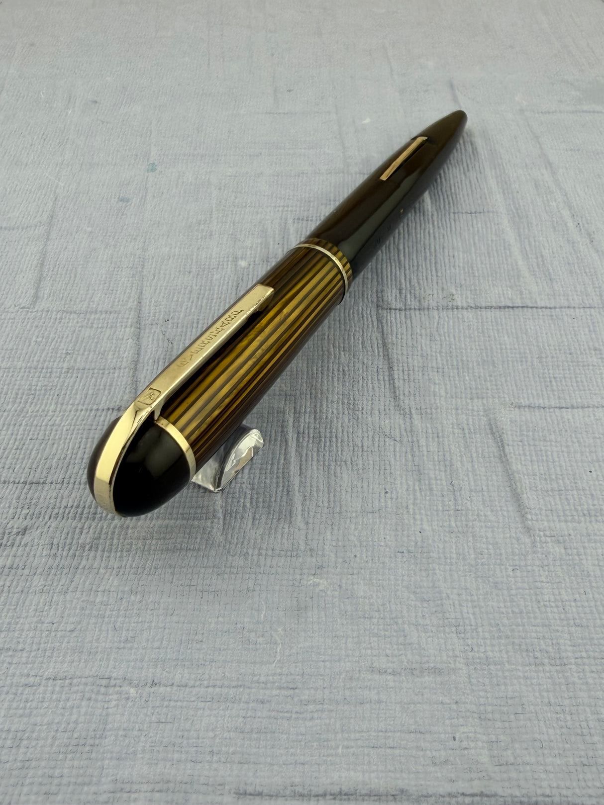 Eversharp Skyline Brown striped Cap  - Fountain Pen