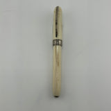 Visconti Rembrandt Cream Ivory chrome trim  - Roller Ball