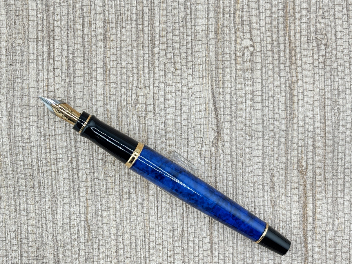 Jimmy's Pick - Waterman Expert II Blue Marble - Fountain Pen