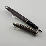 Waterman Carene Taupe Fountain  Pen  - Fine 18 Kt Gold Nib