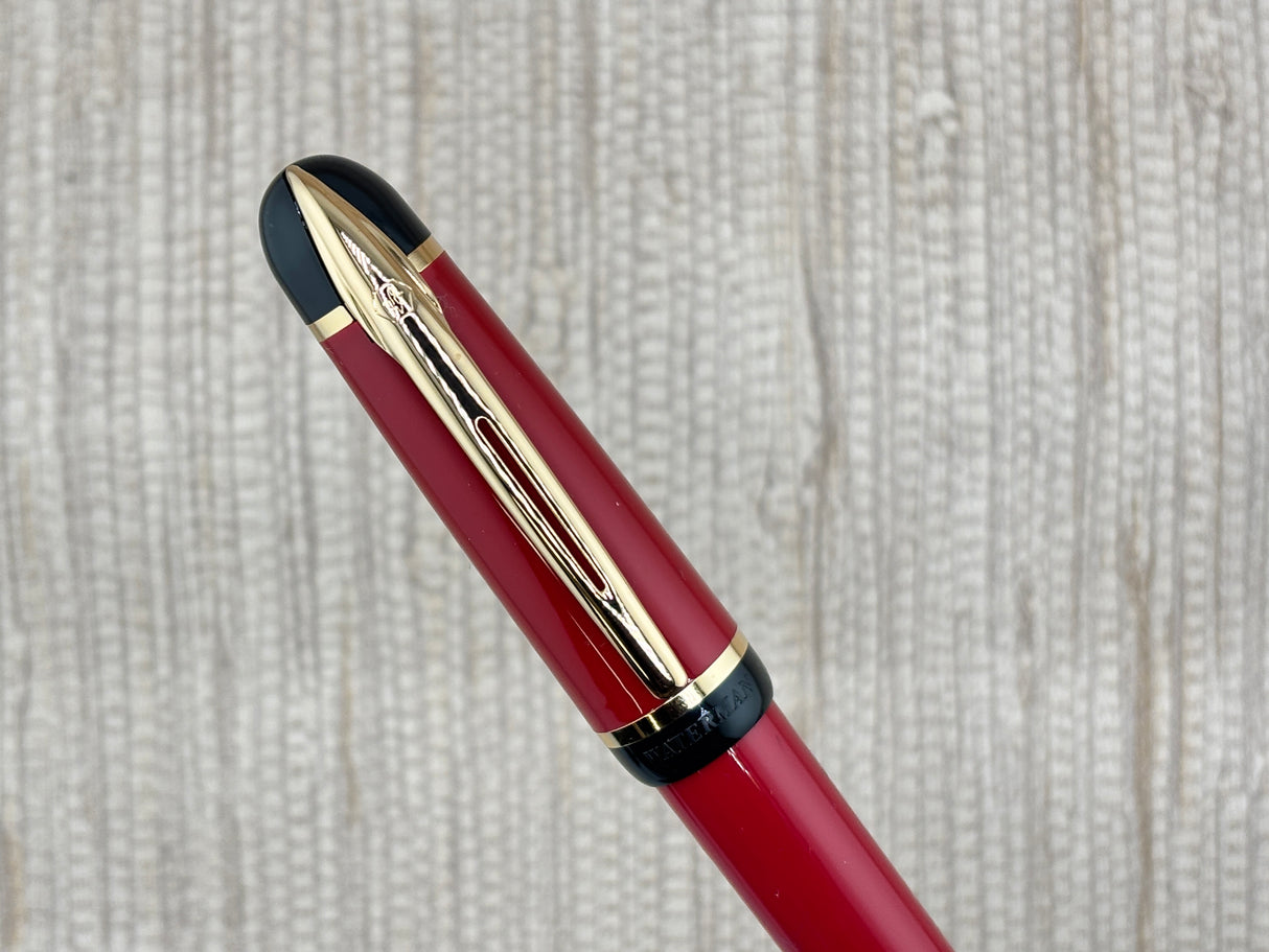 Jimmy's Pick - Waterman Phileas Solid Red with Gold-tone Trim - Fountain Pen