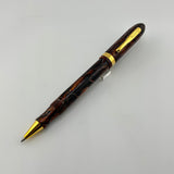 Conklin Nozac Burgundy  and brown -  Roller Ball