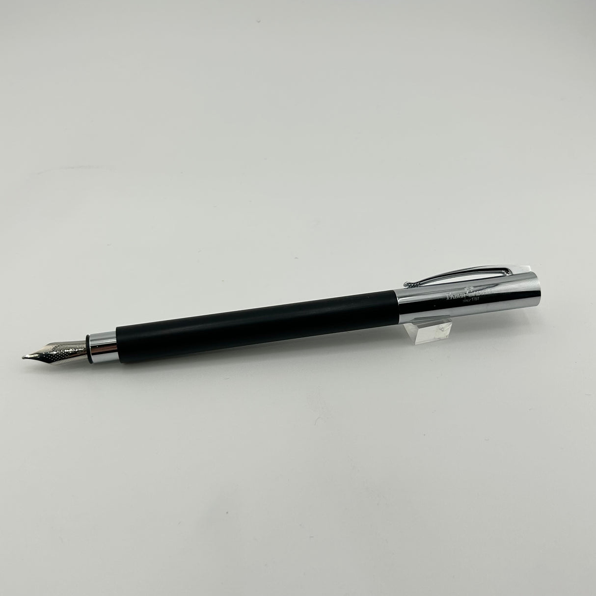 Faber-Castell Ambition Black and Chrome - Fountain Pen