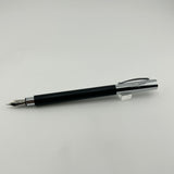 Faber-Castell Ambition Black and Chrome - Fountain Pen