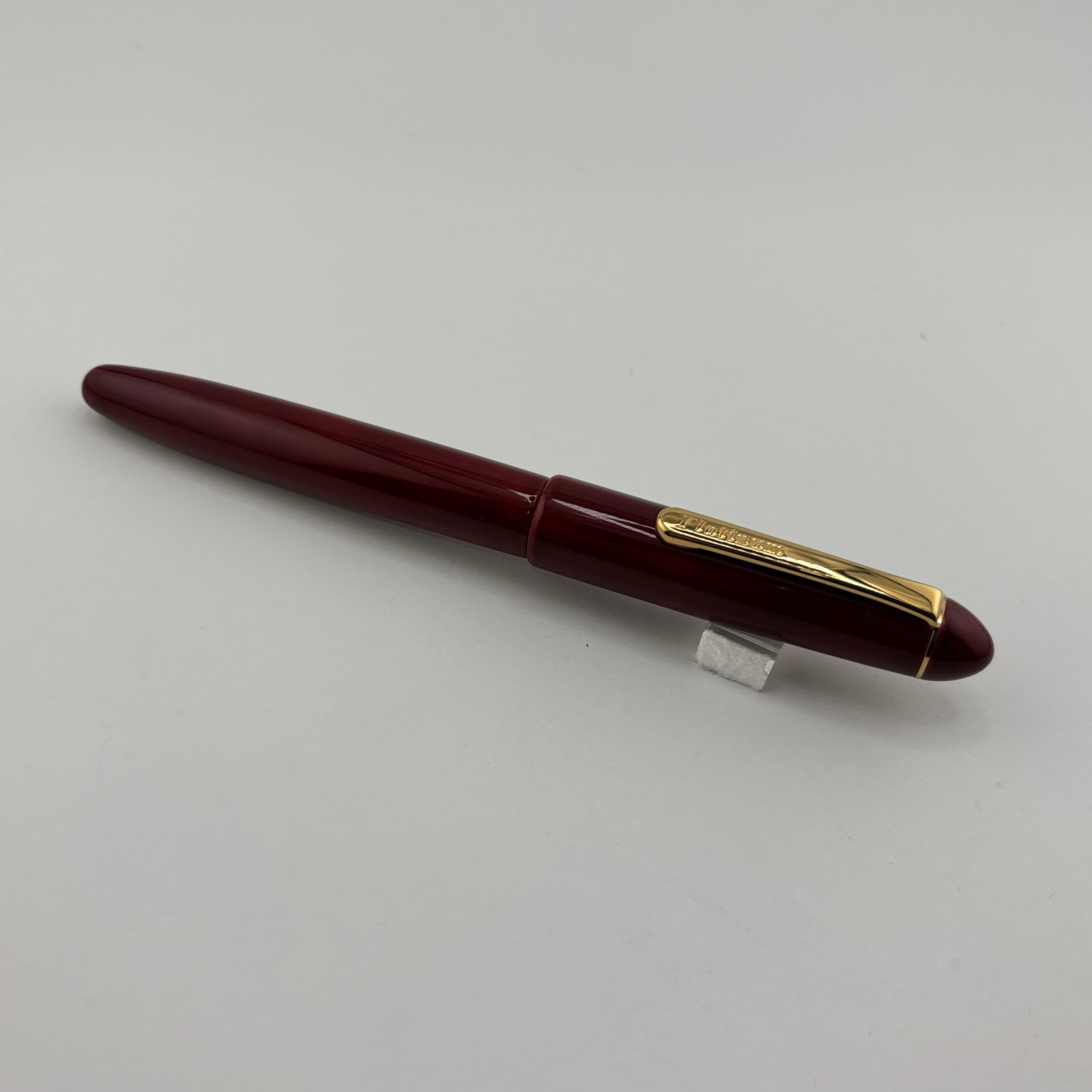 Platinum Rare Red Urushi Aka-Tamenuri Fountain Pen - Fine 18