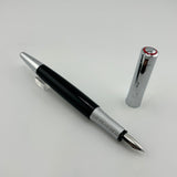 Rotring Initial Black Chrome cap - Fountain Pen