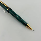 Waterman Phileas Set Green Marble Roller Ball and Mechanical Pencil