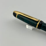 Waterman Phileas Set Green Marble Roller Ball and Mechanical Pencil