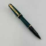Waterman Phileas Set Green Marble Roller Ball and Mechanical Pencil