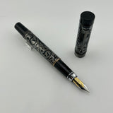 Laban Silver plated overlays oversize pen  - Fountain Pen