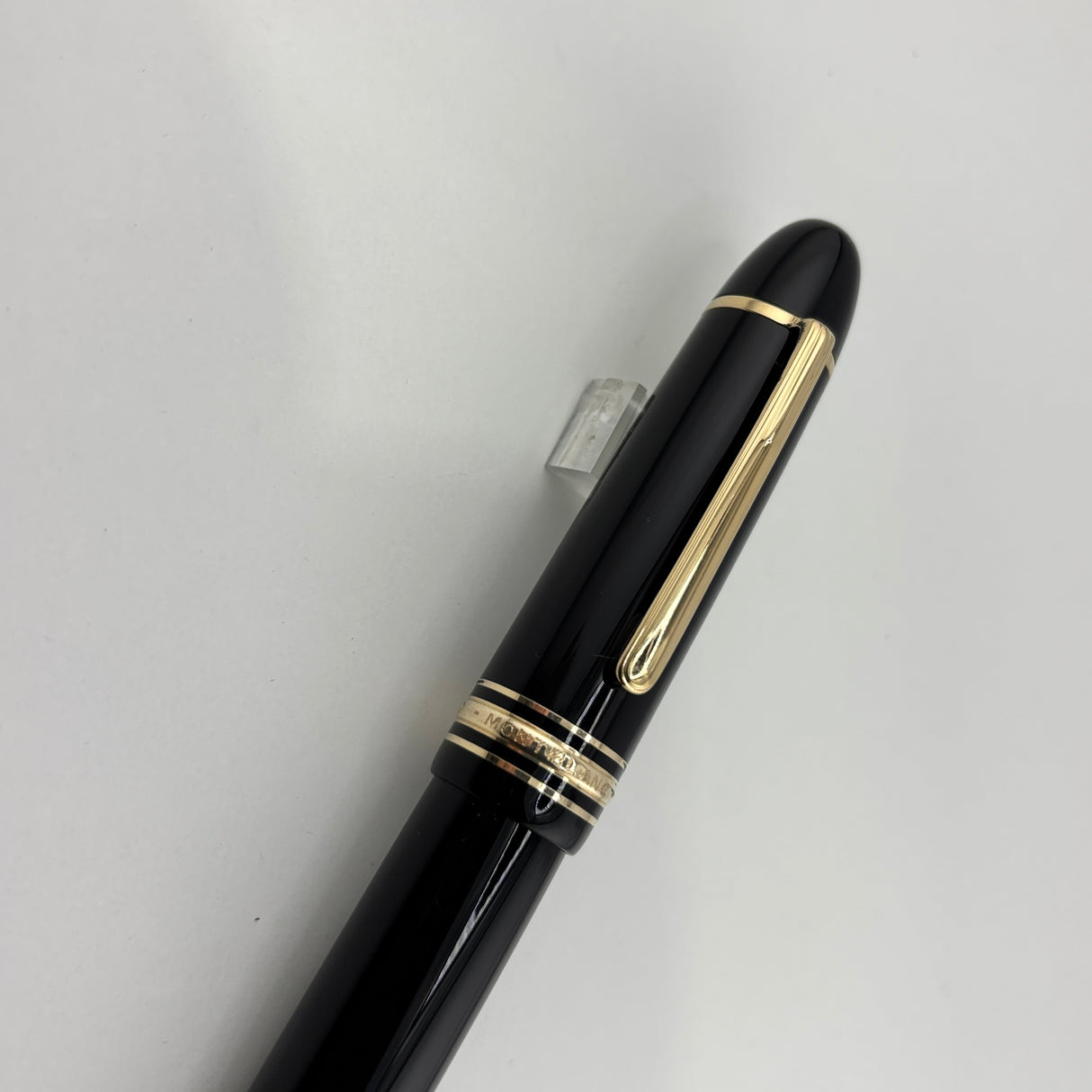 Montblanc Meisterstuck Black Resin #149 (Largest) Fountain Pen - Medium 14kt Gold Nib